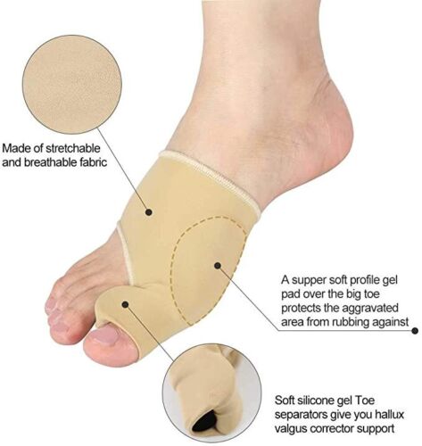 Toe Care Bunion Corrector Relieve Pain, Straighten Toes, & Boost Foot Health with Orthopedic Support & Stylish Look