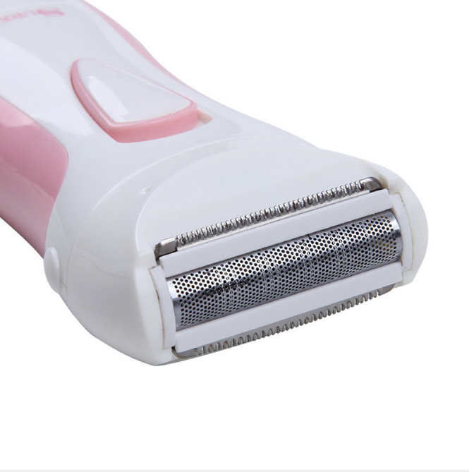 High-Efficiency Electric Hair Remover - Dual Blades for Smooth Shaving